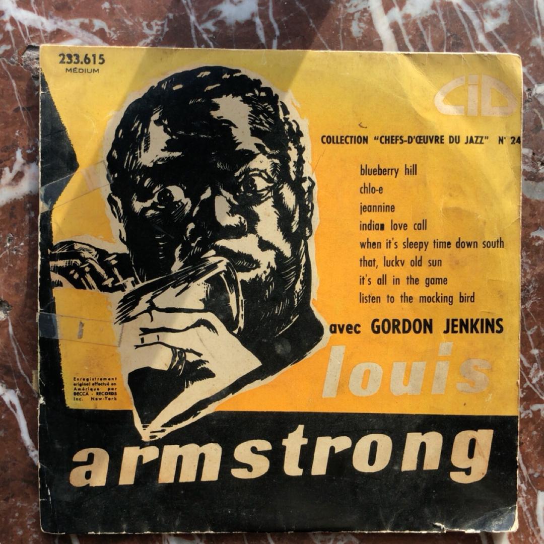Louis armstrong תקליט של