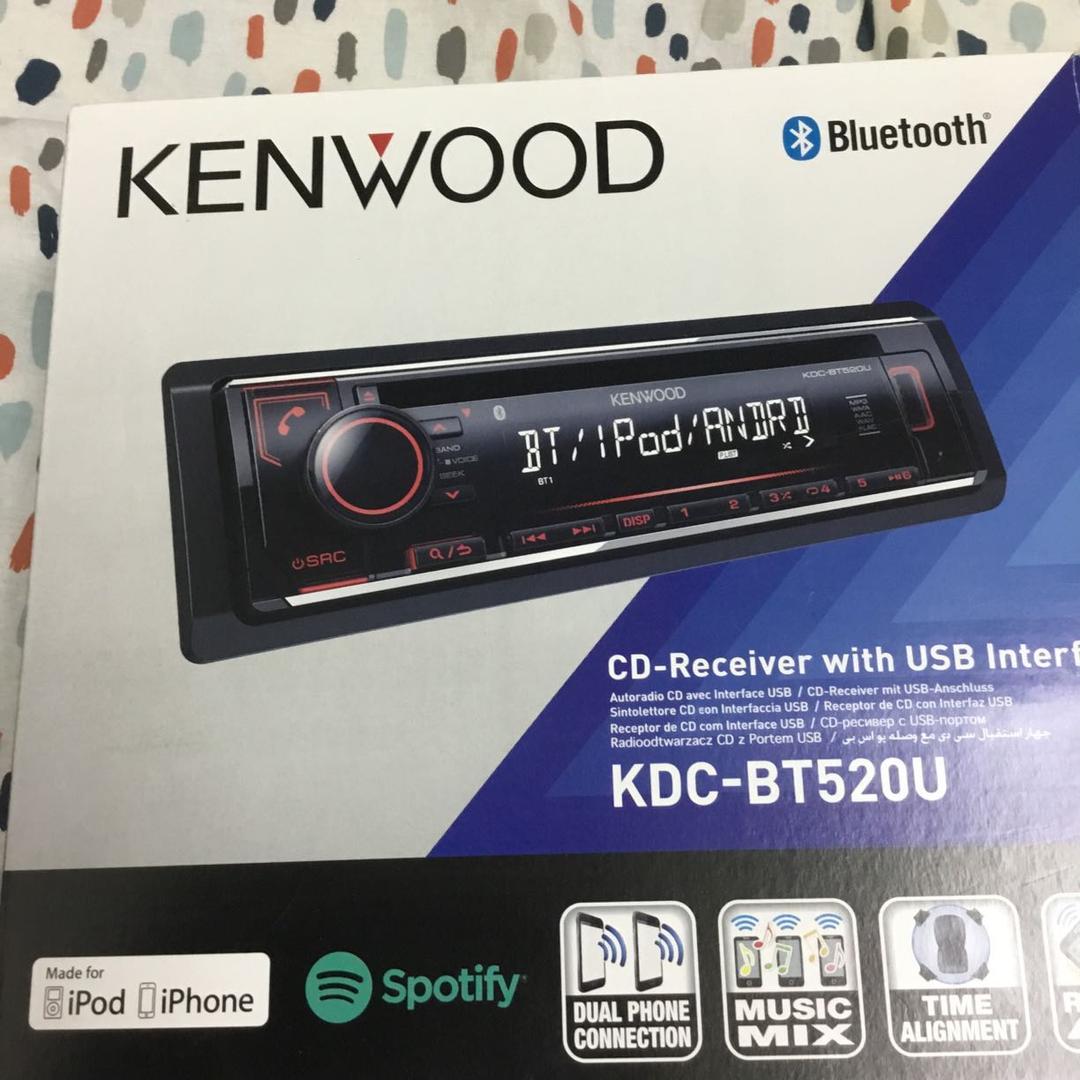רדיו דיסק kenwood חדש לרכב , לא נעשה שימוש כלל