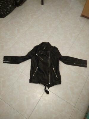 מעיל דמוי עור של זארה trafaluc , נקנה חדש בחו"ל .