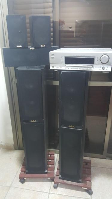 מגבר של gvc פלוס 4 רמקולים פלוס סנטר