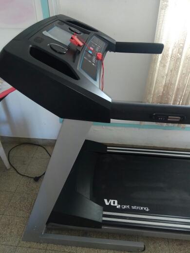 מסלול ריצה VO2 run 530  שיפוע חשמלי ורוחב רצועה ענ