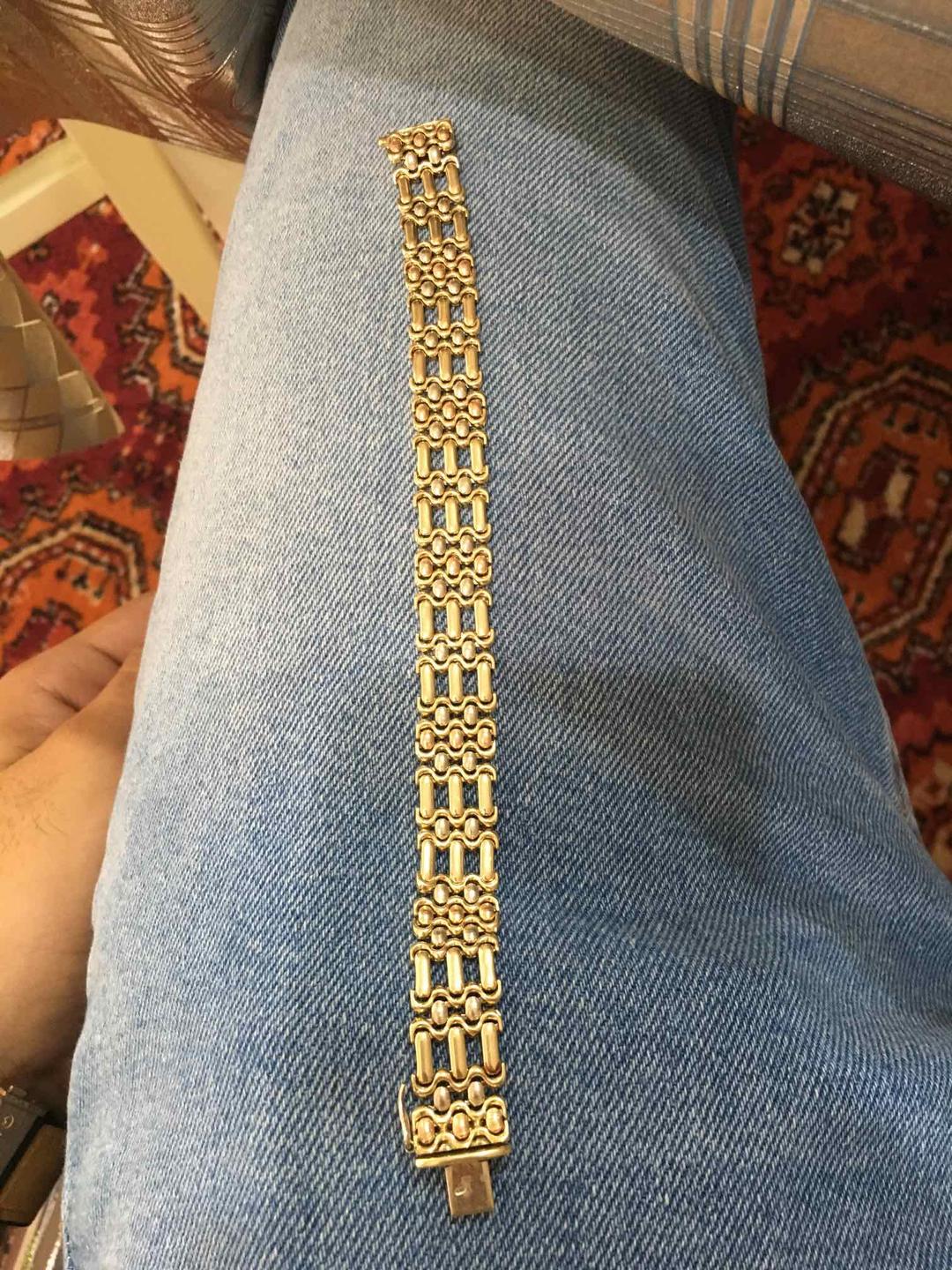 למחירה צמיד איטלקי 3200₪ 14קראט