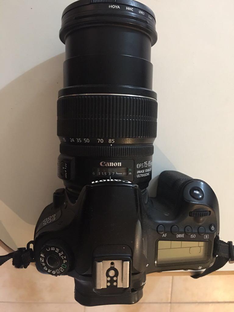 Canon 60D, 15-85mm, 18-200mm
