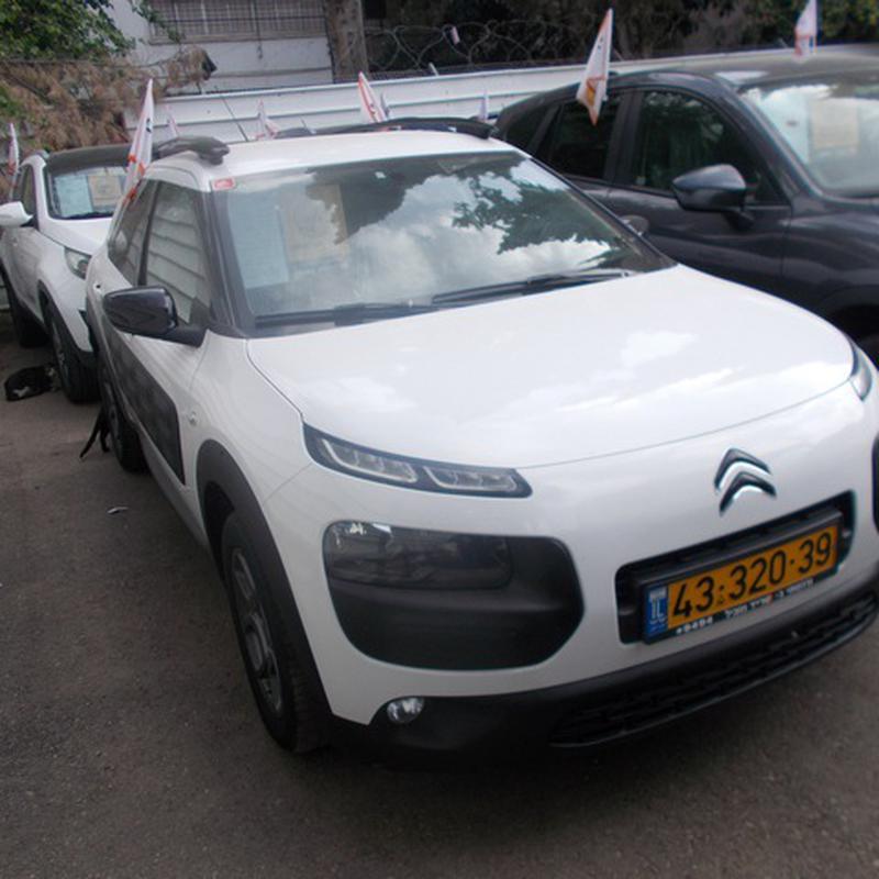 citroen C4 CACTUS/קקטוס 2016