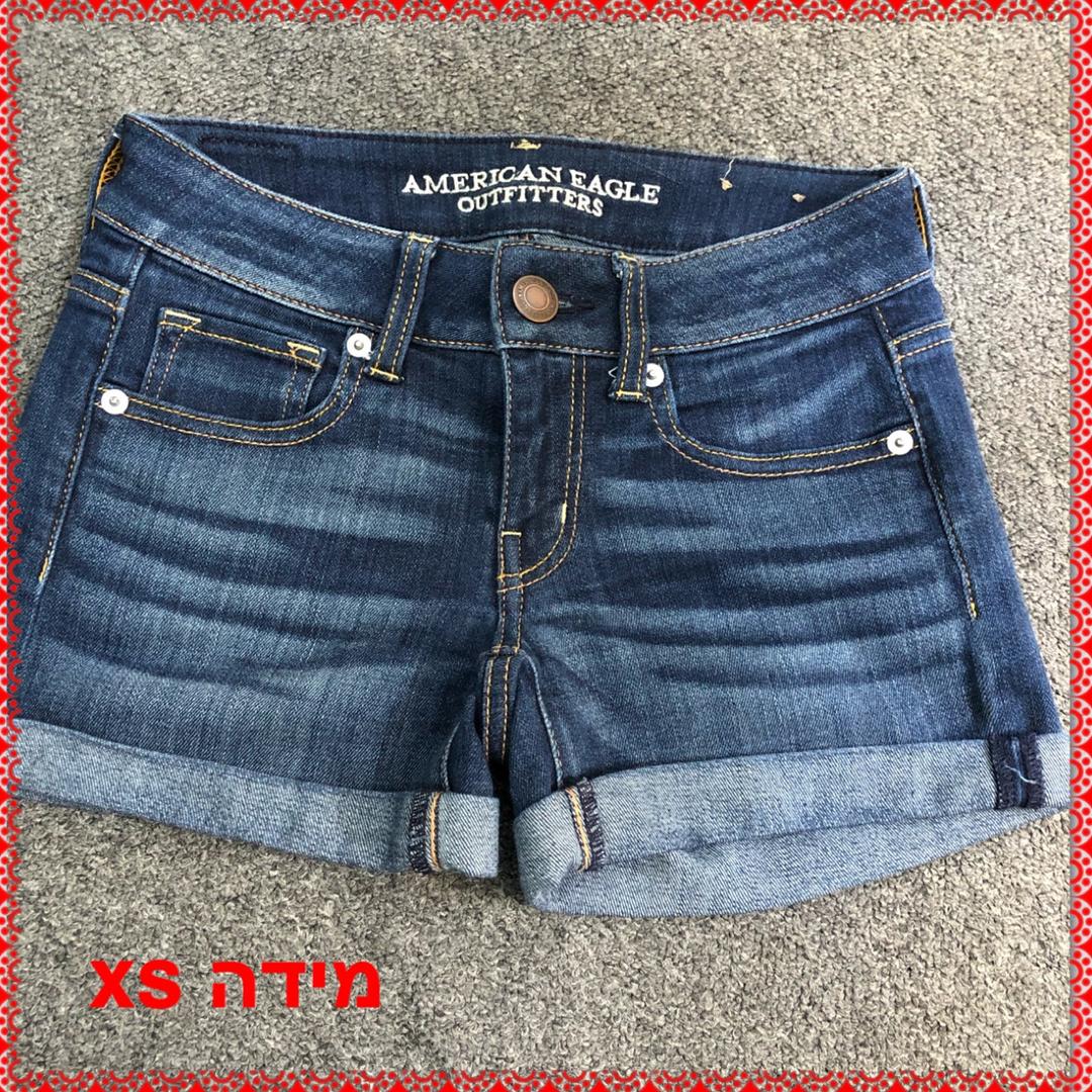 מכנס ג׳ינס קצר  מידה xs