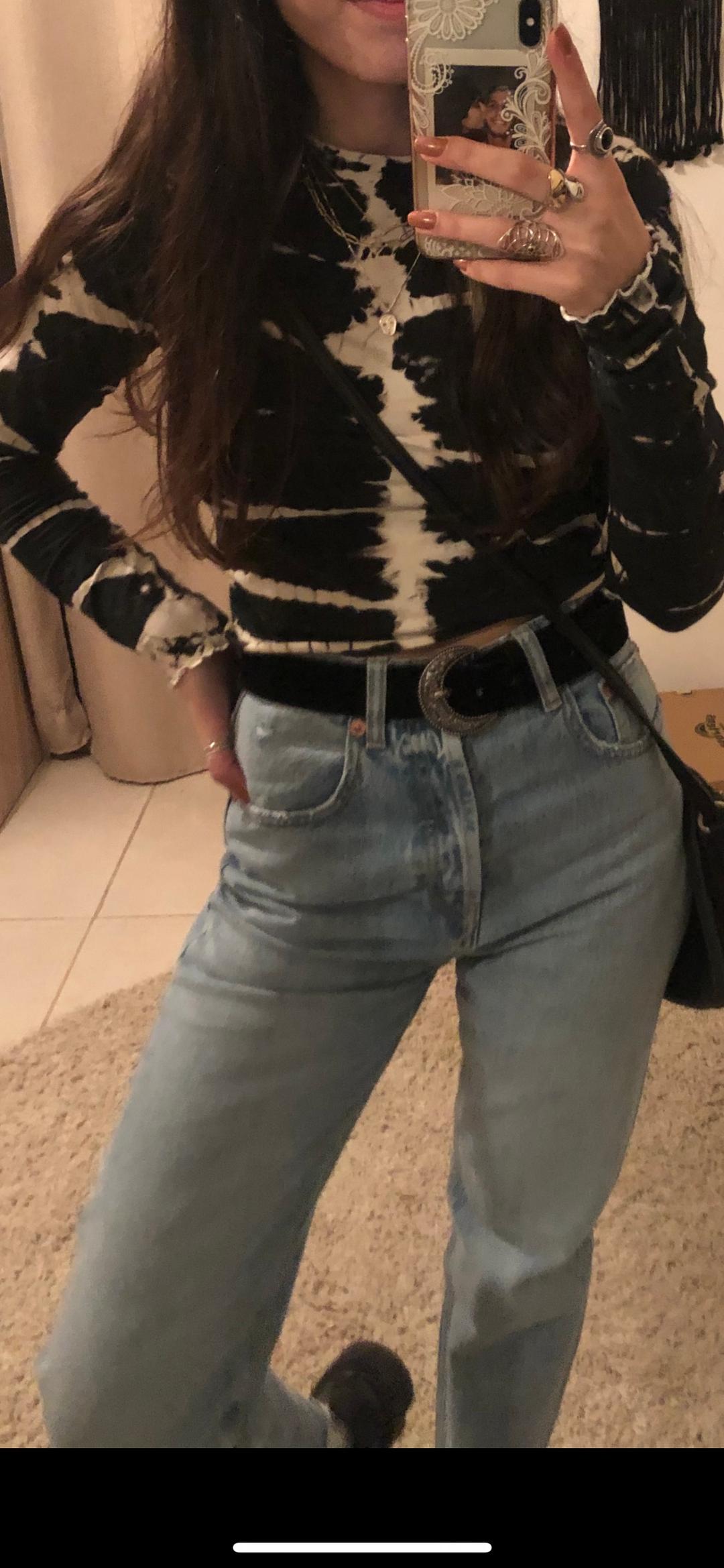 גינס ישר Zara 