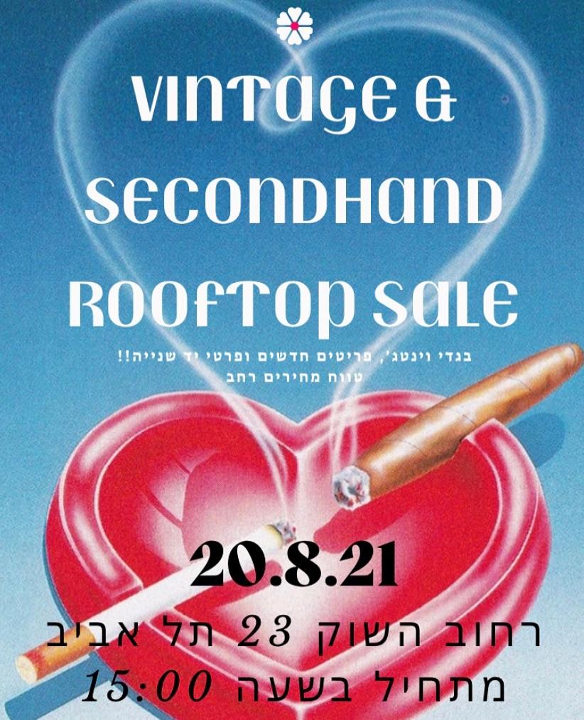מכירת גג בתל אביב ב20.8💋