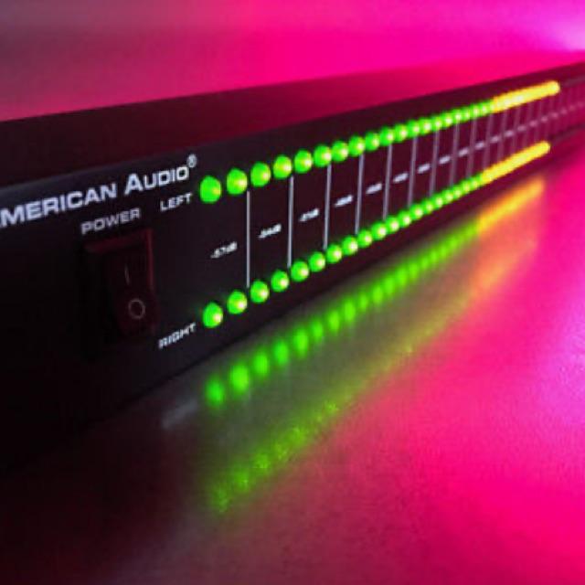 American Audio dB Display MKII 19" Rack Mount LED Decibel dB Meter