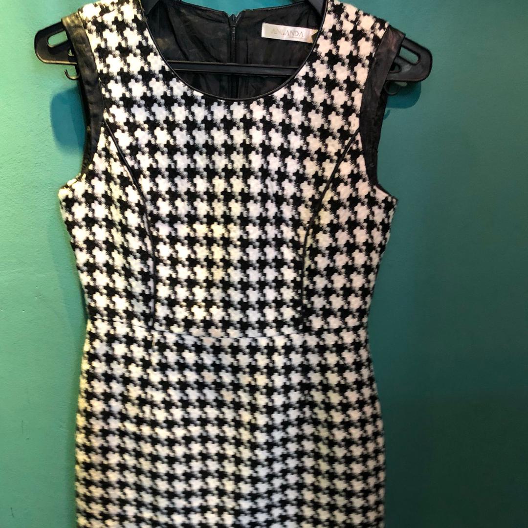 B&W mini dress