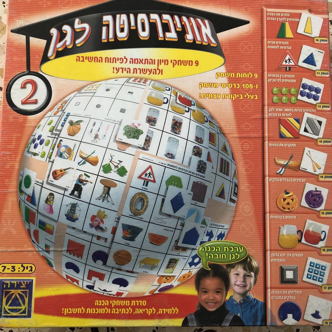 אוניברסיטה לגן במצב חדש