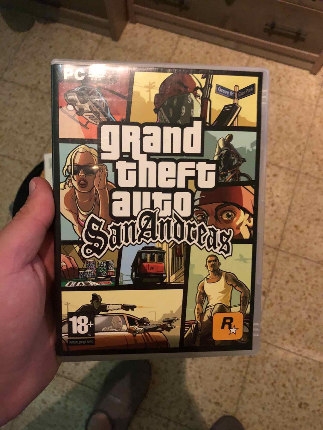 gta סאן אנדרס מקורי למכירה למחשב