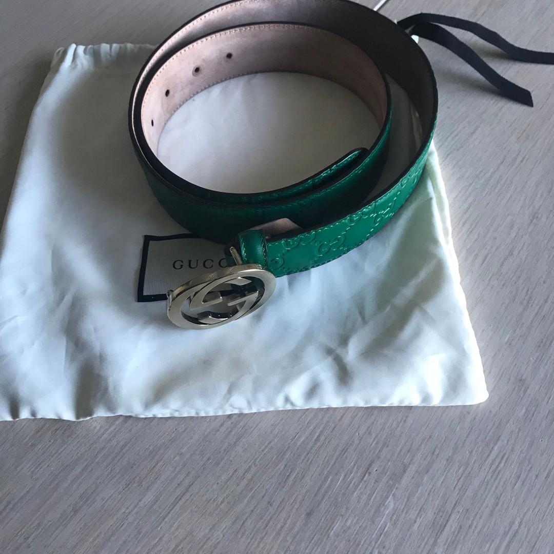 חגורה Gucci עור מקורי
