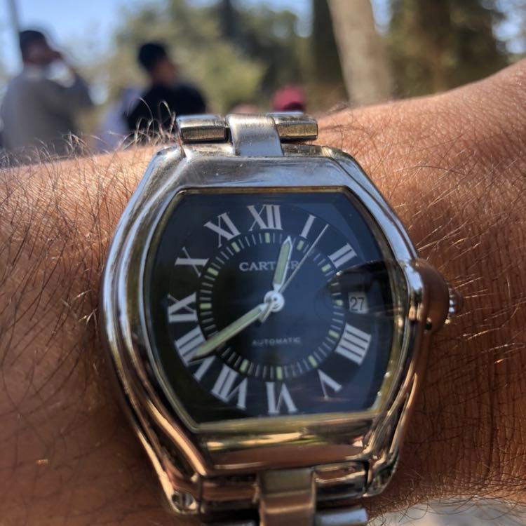 שעון במצב מצויין של Cartier Roadster