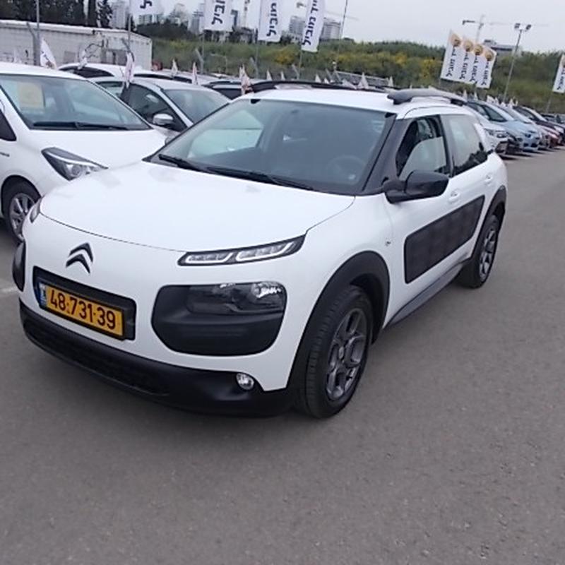 citroen C4 CACTUS/קקטוס 2016