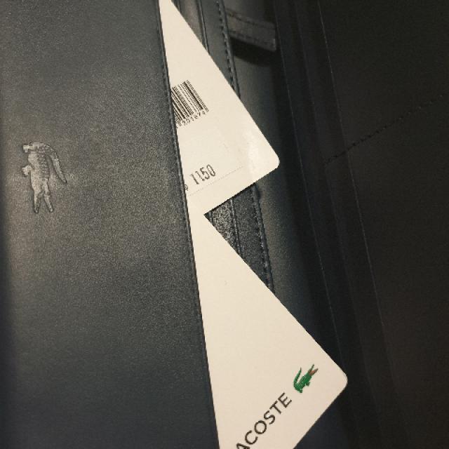 ארנק של lacoste מקורי 0532752477