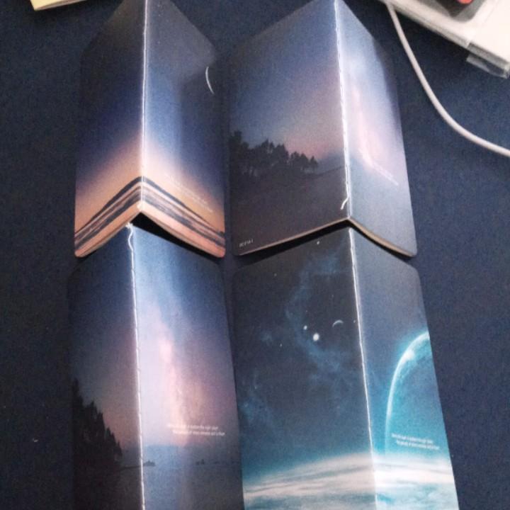פנקס כיס קטן בעיצוב גלקסיה, המחיר ליחידה