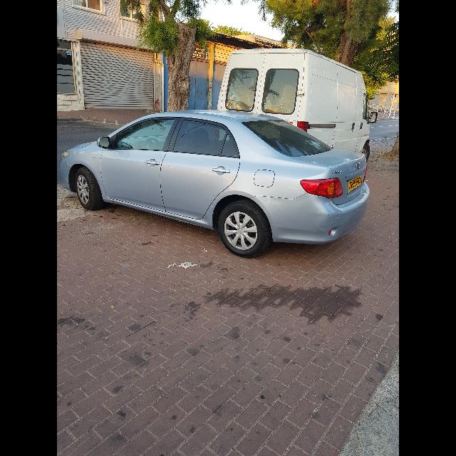 טויוטה קורולה 2008 יד 2