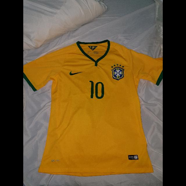 חולצת נבחרת ברזיל נייקי רשמית מונדיאל 2014 מקורית!