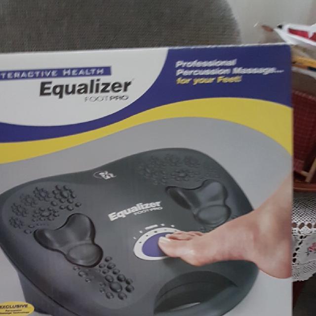 מכשיר equalizer לעיסוי רגליים.