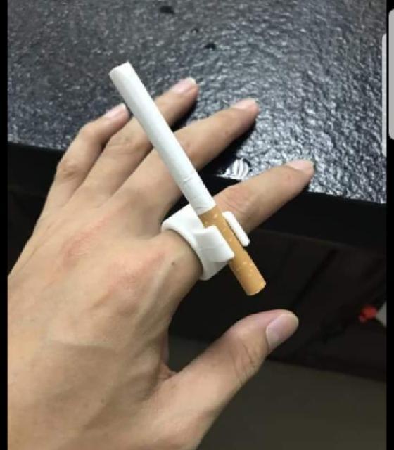 טבעת מחזיקה סיגריה