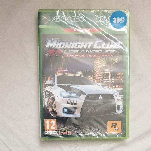 midnight club LA, **COMPLETE EDITION** xbox 360