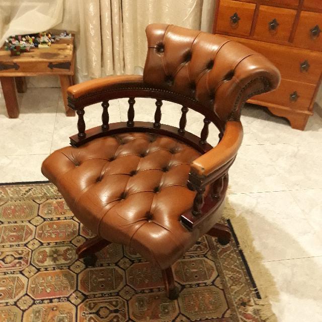כסא אנגלי צסטרפילד משרדי 