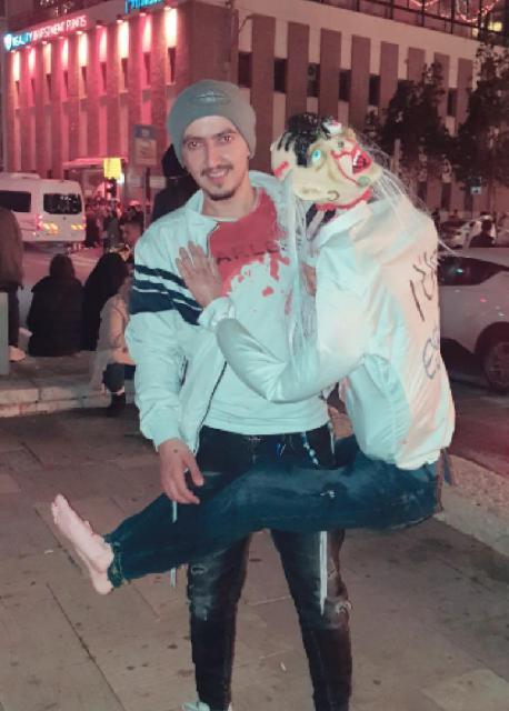 תחפושת עבודת יד זומבי (אגו) halloween