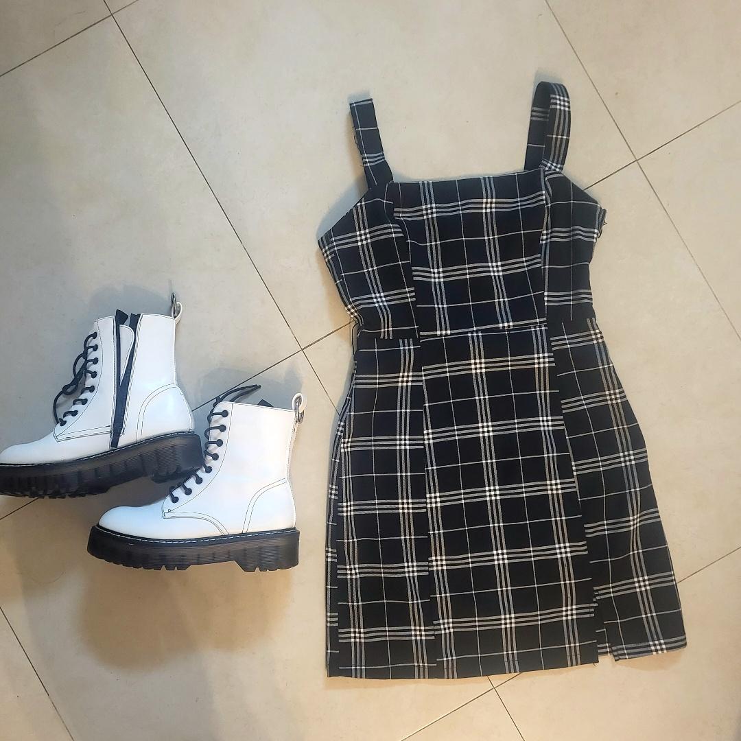 שמלת סרפן מידת 36 של h&m 