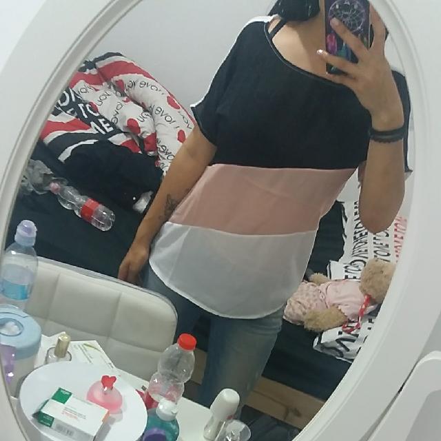 חולצת שלושה צבעים, מידה L
