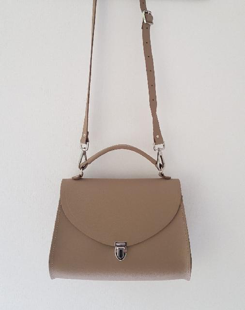 Cambridge satchel poppy תיק מעור אמיתי כחדש