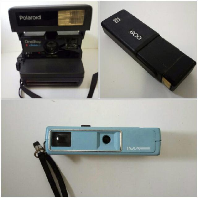 ge Collection of 3 Different Cameras