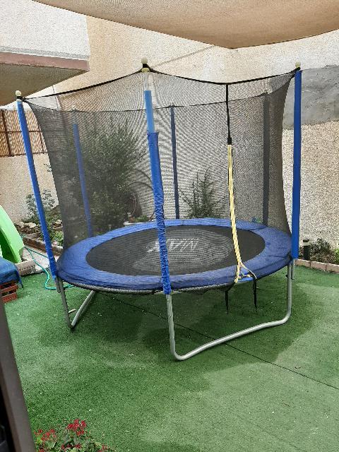 טרמפולינה במצב טוב מחיר מציאה 400₪ כחדשה מצפה רמון